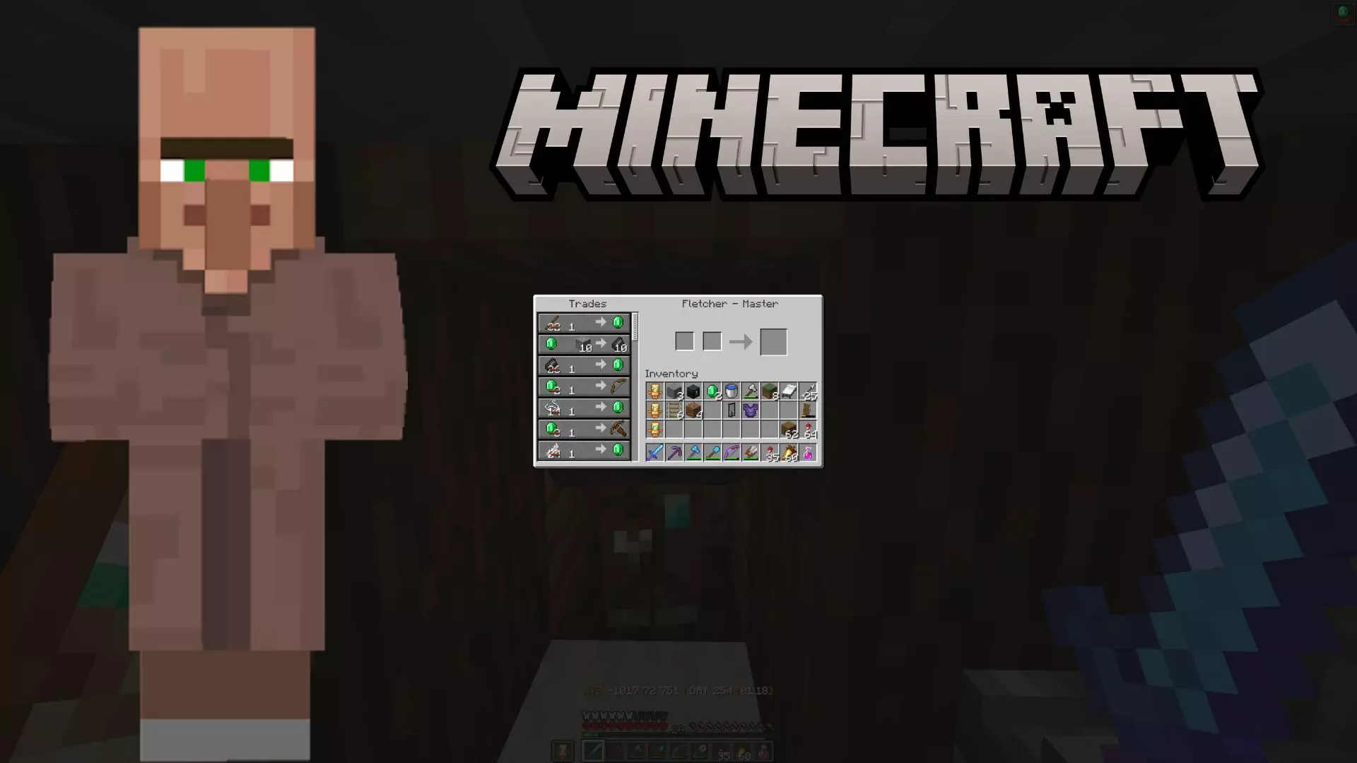 Minecraft : Comment avoir 100% de réduction avec les villageois ?